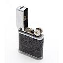 Flamidor Junior Art Deco Vintage Petrol Lighter Works good! - 9 small