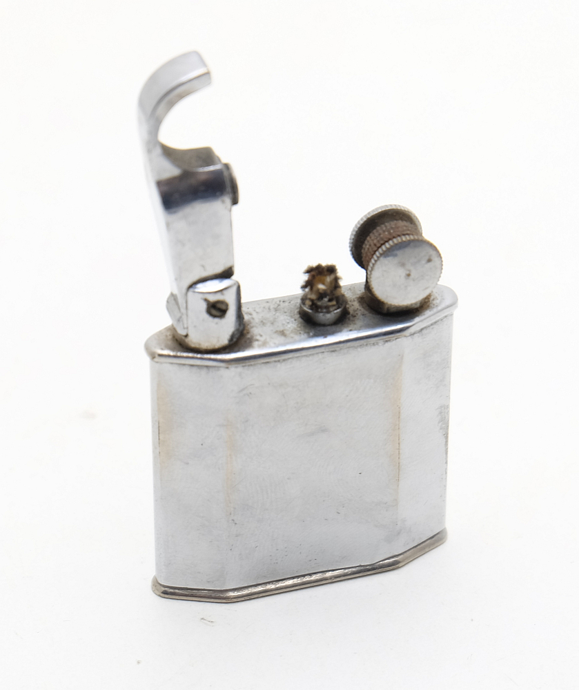 Sina Modele Depose French Vintage Petrol Lighter 1940-1950s Works great! - 4