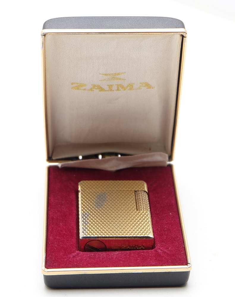 ​Zaima Chatelet Japan Vintage Gas Lighter Works good! Fully Serviced! - 11