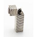 Boucheron Paris Sterling Silver With Stones Petrol Lighter Art Deco RARE! - 5 small