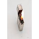 Silver 800 Automatic Petrol Lighter Germany 1900-1920S Works good! Rare! - 8 small