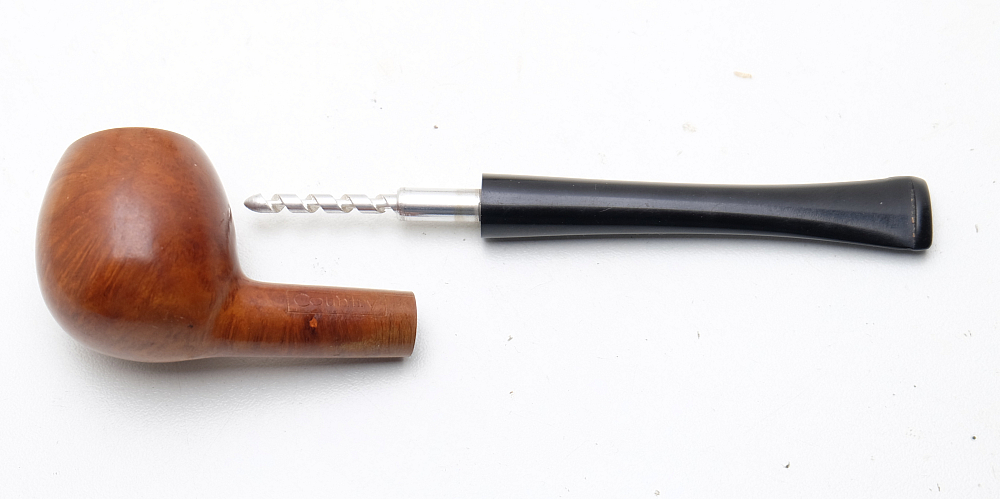 Unsmoked Vintage Tobacco Smoking Pipe Country - 7