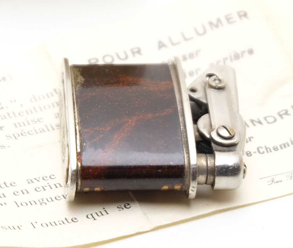 ​R.C Paris Petrol Lighter 1930s With box and instruction - 3