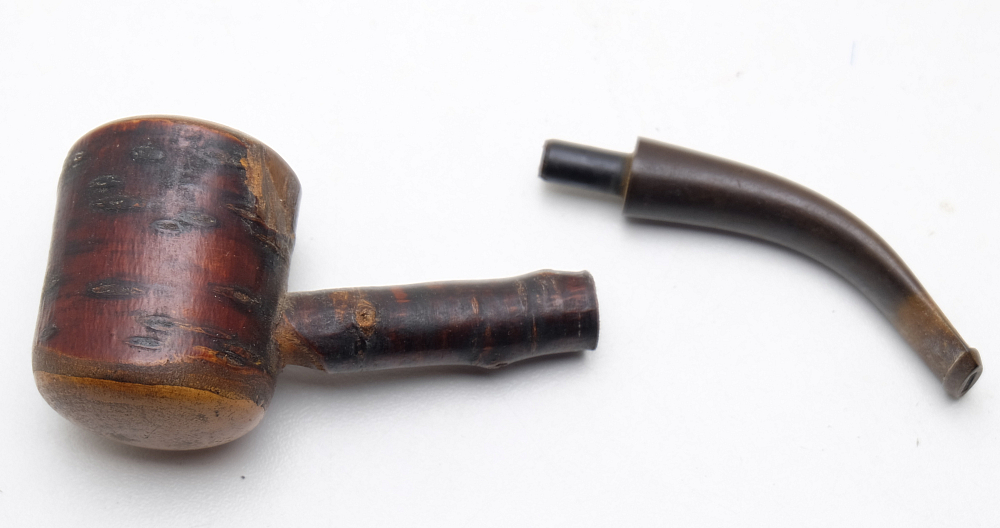 ​Unbranded Cherrywood French Vintage Smoking Tobacco Pipe - 8