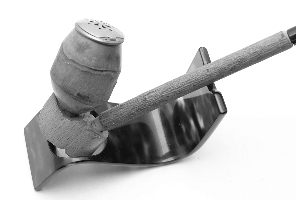 Unsmoked Cherrywood Beautiful French Vintage Tobacco Pipe Freehand - 2