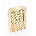 ​Dupont Line 1 Gas Lighter 20mk Gold Plated Works good! Fully Serviced! - 7 small