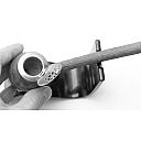 Unsmoked Cherrywood Beautiful French Vintage Tobacco Pipe Freehand - 3 small