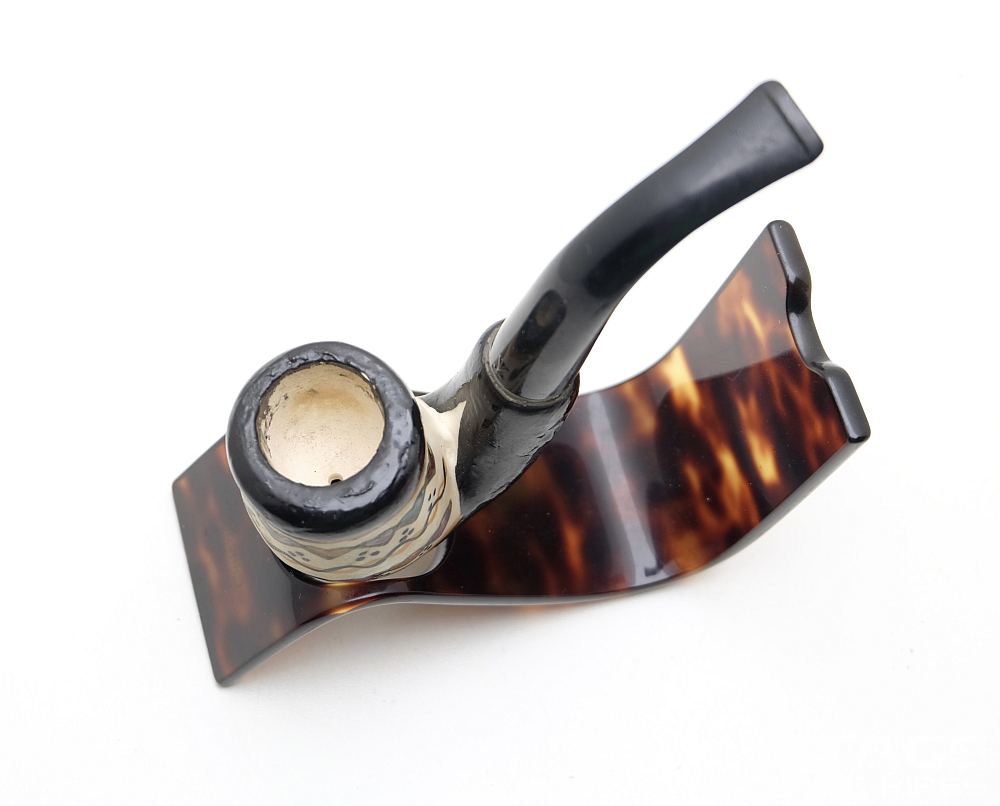 Handmade Classic Ceramic Pipe France - 4