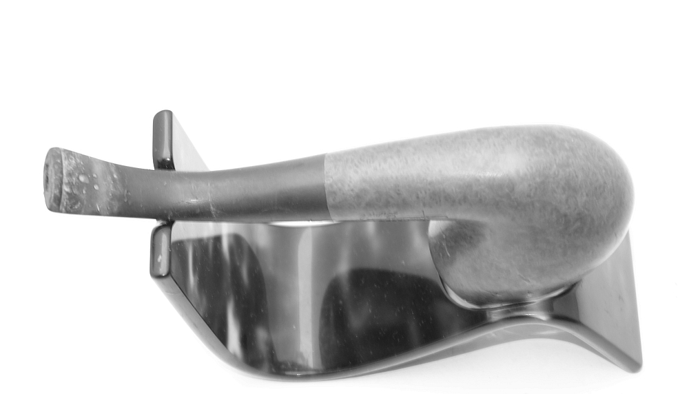 ​J.Waille Lumel Amiral Vieille Bruyere Straight Grain France Smoking Pipe Vintage - 7