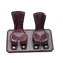 ​Pipe Stand Leatherette Vintage for two pipes - 1 small