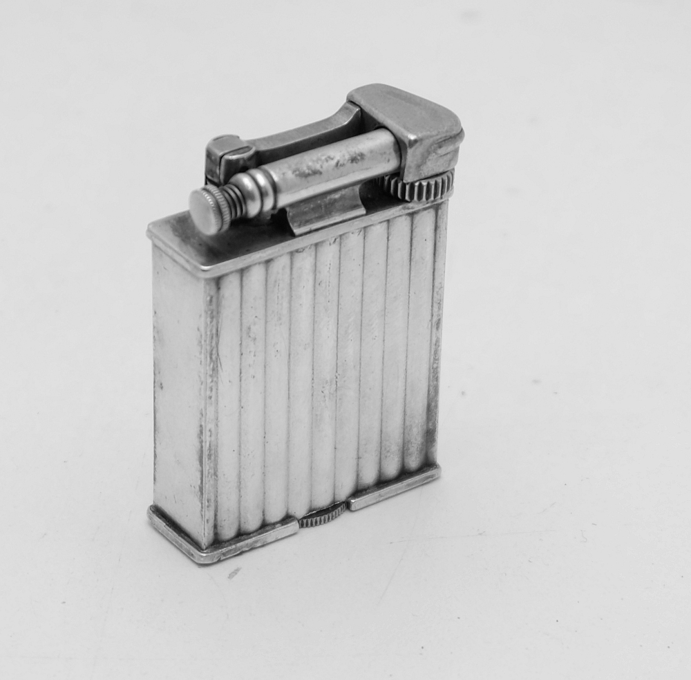 ​Parker Alfred Dunhill Paris Fab.Francaise Petrol Lighter Rare! Works good! - 10
