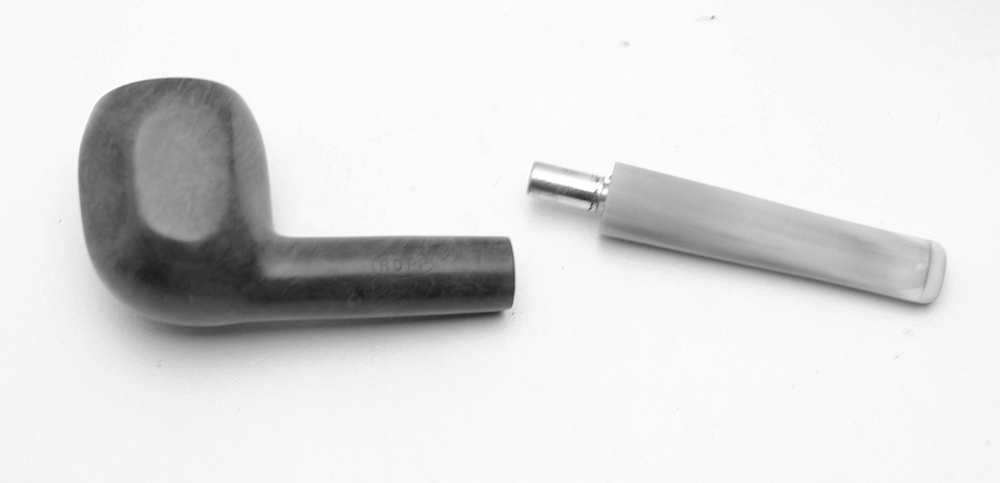 Ropp Grand Luxe 99 Panel Billiard Vintage Smoking Pipe Restored! - 8