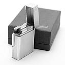 ​Dupont Line 1 Gas Lighter 20mk Gold Plated Works good! With box! Fully Serviced! - 7 small