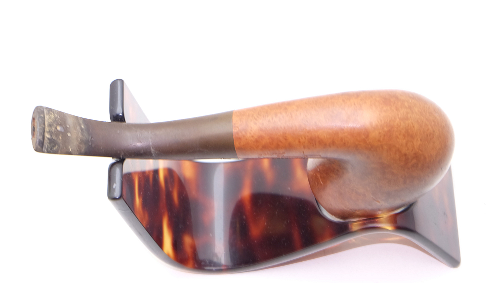 ​J.Waille Lumel Amiral Vieille Bruyere Straight Grain France Smoking Pipe Vintage - 7