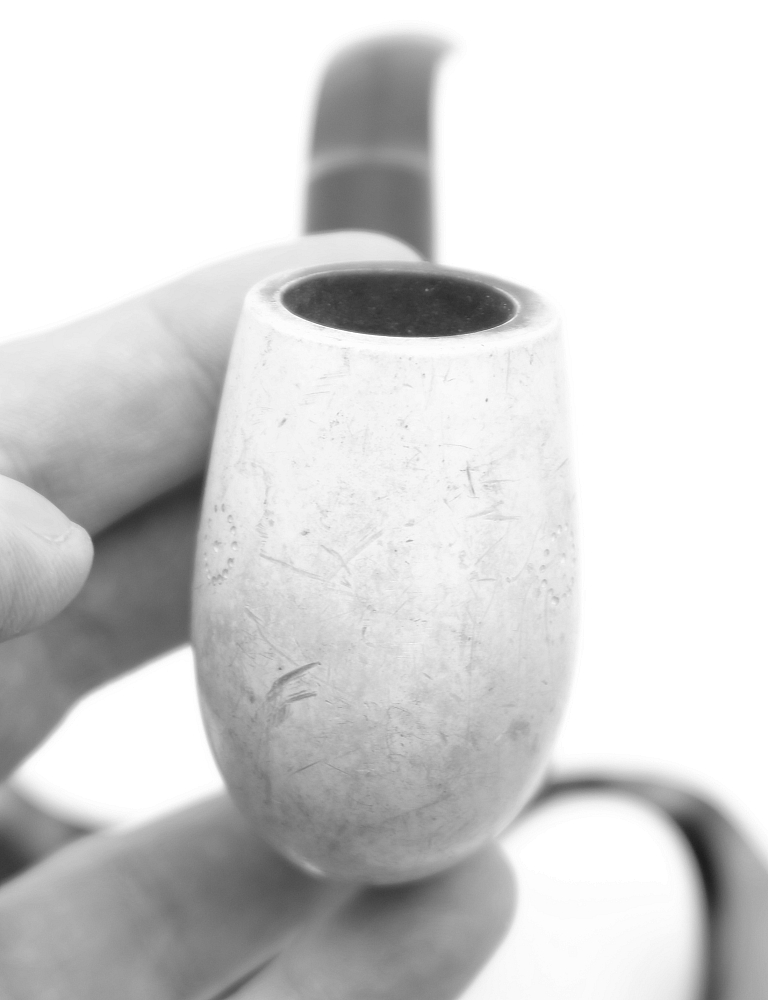 ​Meerschaum Bent Billiard Vintage Tobacco Smoking Pipe - 5