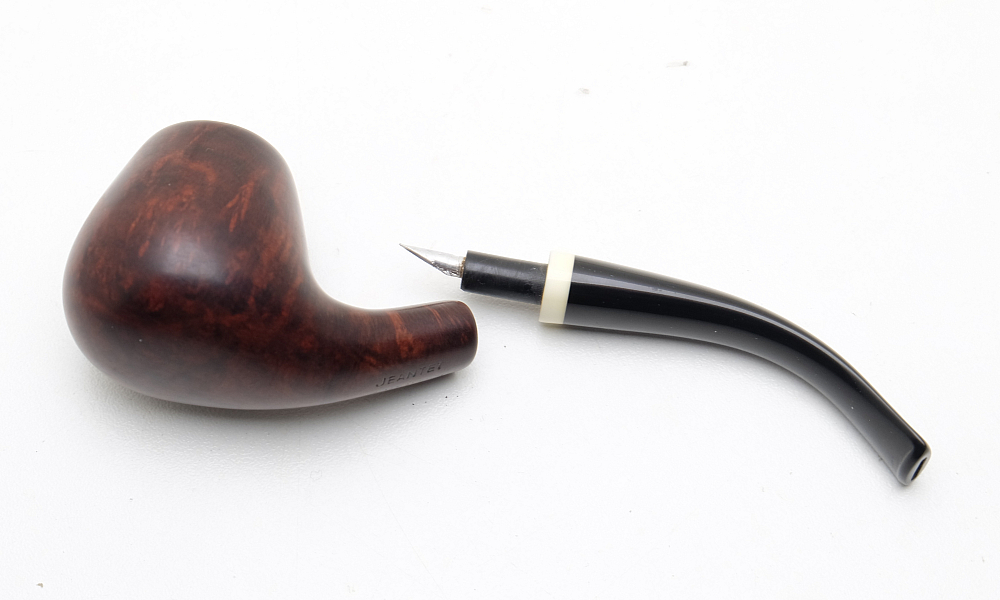 Jeantet Evening Vintage Smoking Pipe Restored! - 9