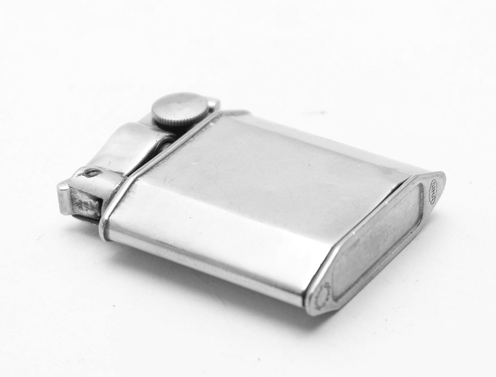 Sina Modele Depose French Vintage Petrol Lighter 1940-1950s Works great! - 8