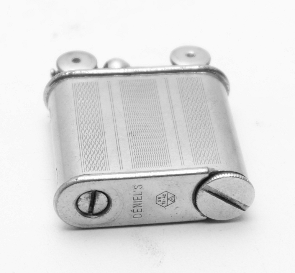 ​Deniel's Vintage Petrol Lighter 1940s Made in France Works great! - 6