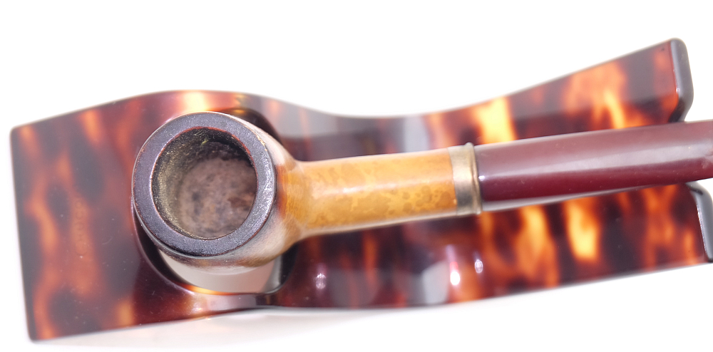 Antique Meerschaum Billiard Vintage Tobacco Smoking Pipe - 4