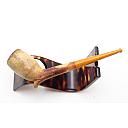 ​Antique Meerschaum French Long Tobacco Smoking Pipe Amber Stem - 1 small