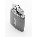 ​Ronson Petrol Standard Lighter Sterling Siam Dancing Women Made in England Works - 2 small