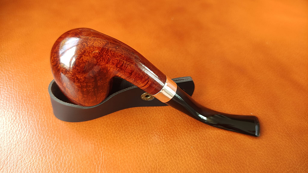 ​Savinelli Straight Grain Gold Italy - 7