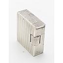 Chanteloup Paris Solid Silver Petrol Lighter Art Deco RARE! 1930-1940s Works! - 3 small