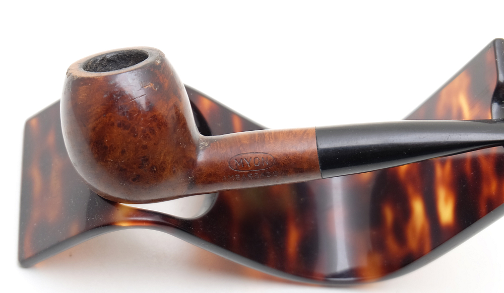 Myon Ambassador Nice French Smoking Pipe Vintage - 2