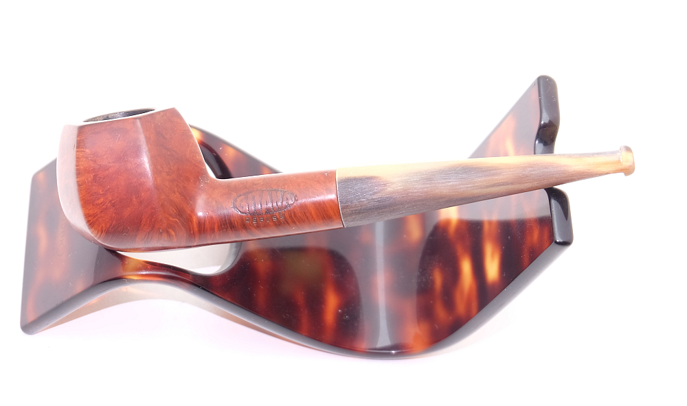 Gitana Depose Vintage Smoking Pipe Restored! Horn Stem! - 1