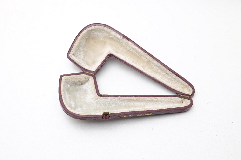 French Vintage Tobacco Smoking Pipe Case Ecume veritable - 5