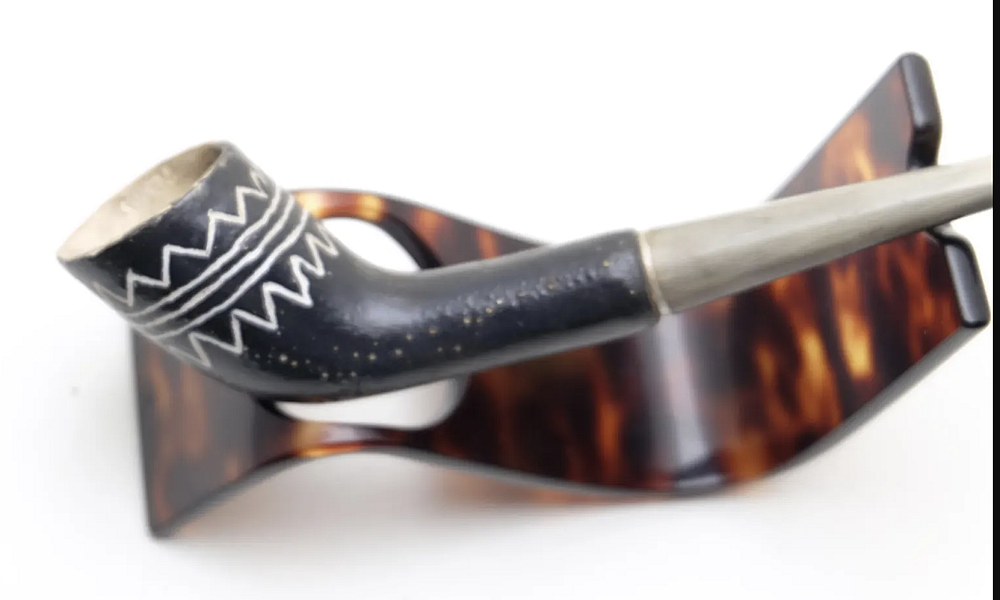  ​Nice Vintage Smoking Pipe Gwen France - 3