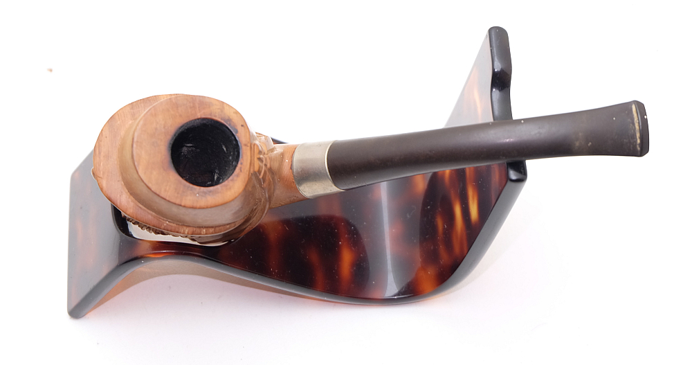 Ma Colombe St.Claude ​Men Head Carved Vintage Smoking Tobacco Pipe - 4