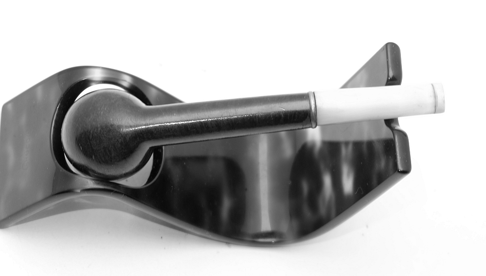 ​Vintage Smoking Tobacco Pipe Bruyere Garantie Horn Stem - 4