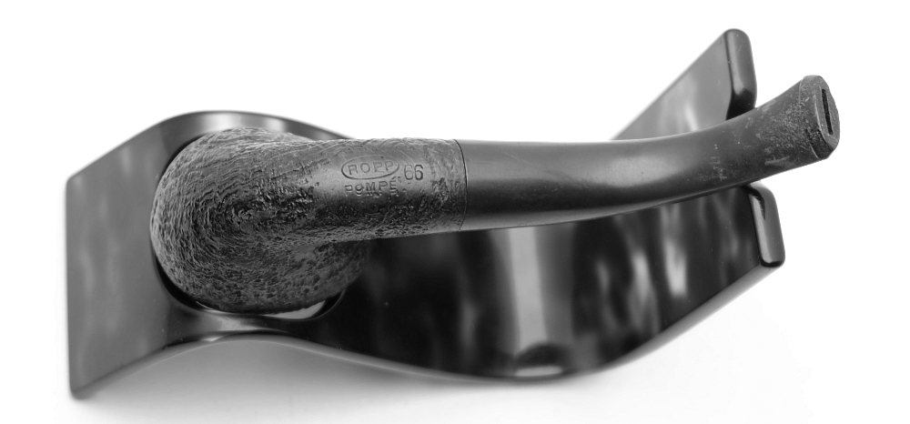 Ropp Pompe 66 Bent Billiard Vintage Tobacco Smoking Pipe - 6