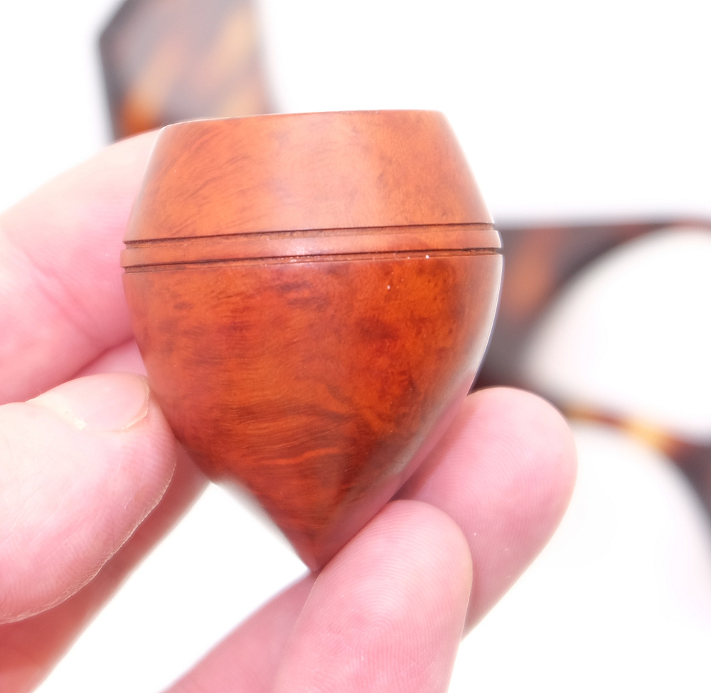 Davidoff 411 Hand Cut Bulldog Vintage Smoking Pipe Restored! - 7