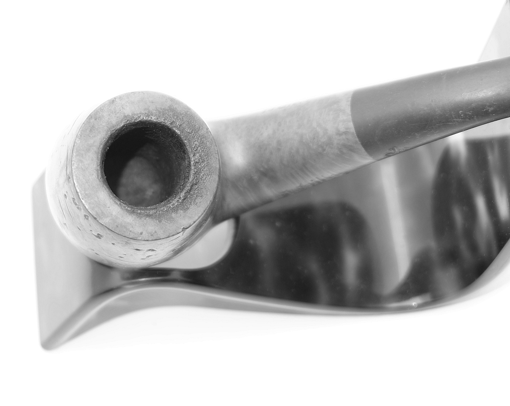 ​J.Waille Lumel Amiral Vieille Bruyere Straight Grain France Smoking Pipe Vintage - 4