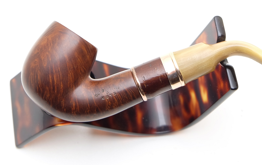 Butz-Choiqun A Metz №3 France Vintage Smoking Pipe Restored! Very Rare! - 2