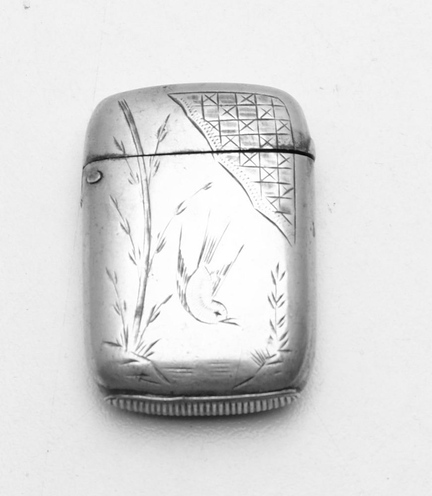 Nice Vintage French Matchbox Case! - 2