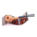 Pipe De Roi A.P Bourgeois St.Claude Unsmoked Vintage Smoking Pipe With Box! - 3 small