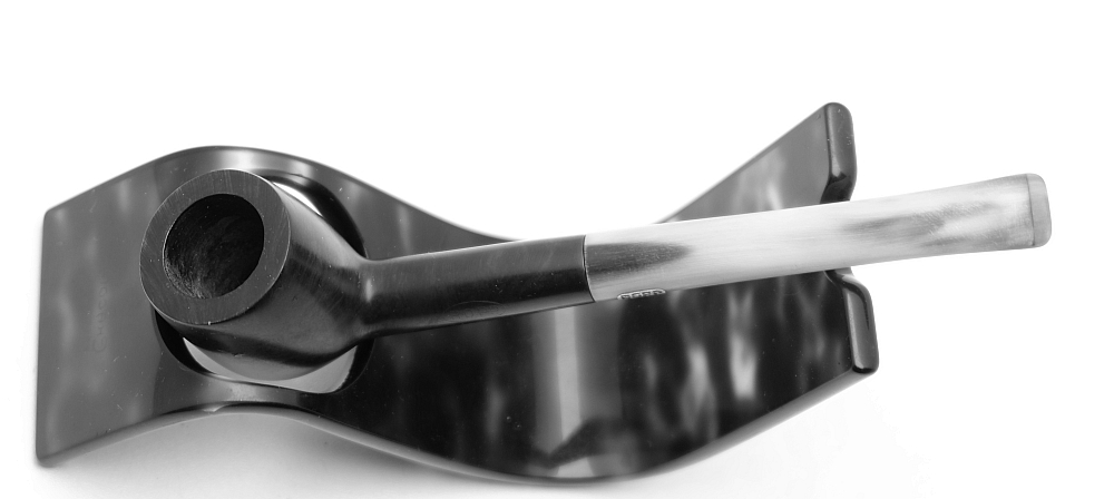 Ropp Grand Luxe 5 Billiard Vintage Smoking Pipe Horn Stem! Restored! - 3