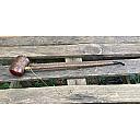 Big French Cherrywood Pipe 650 mm - 2 small