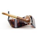 ​Beldor Billiard Bresil Vintage Smoking Pipe Horn Stem - 5 small