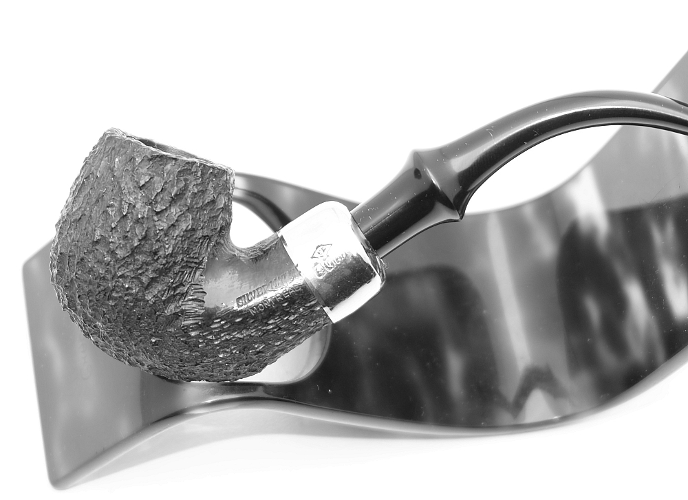 ​Silver Match Montreal Bent Billiard Vintage Smoking Pipe Restored! - 2