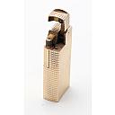 Dunhill Aldunil Paris Gas Lighter Solid Silver and Gold Plated Fully serviced! - 9 small