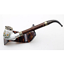 ​Hunter Nice Vintage Smoking Pipe Porcelaine EP Ring - 1 small
