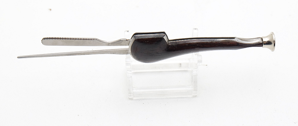 ​Unbranded Smoking Pipe Cleaning MultiTool Tamper France Metal+WoodGood - 4