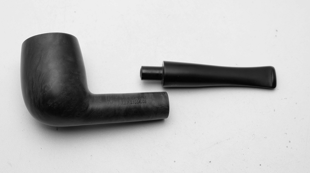 Billiard Vintage Tobacco Smoking Pipe de Roi Fully Restored - 9