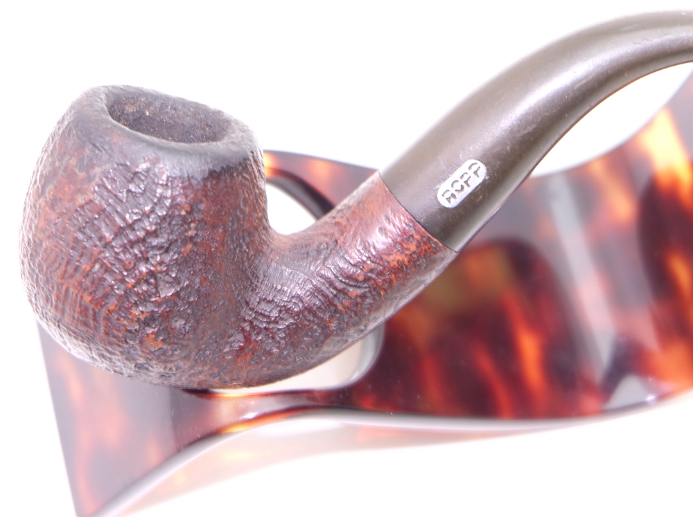 Ropp Pompe 66 Bent Billiard Vintage Tobacco Smoking Pipe - 2