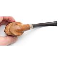 Ma Colombe St.Claude ​Men Head Carved Vintage Smoking Tobacco Pipe - 8 small