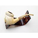 Turkish Meerschaum Pipe With Case Sultan Head - 1 small